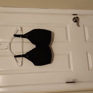 Auden 3x black lace wireless bra